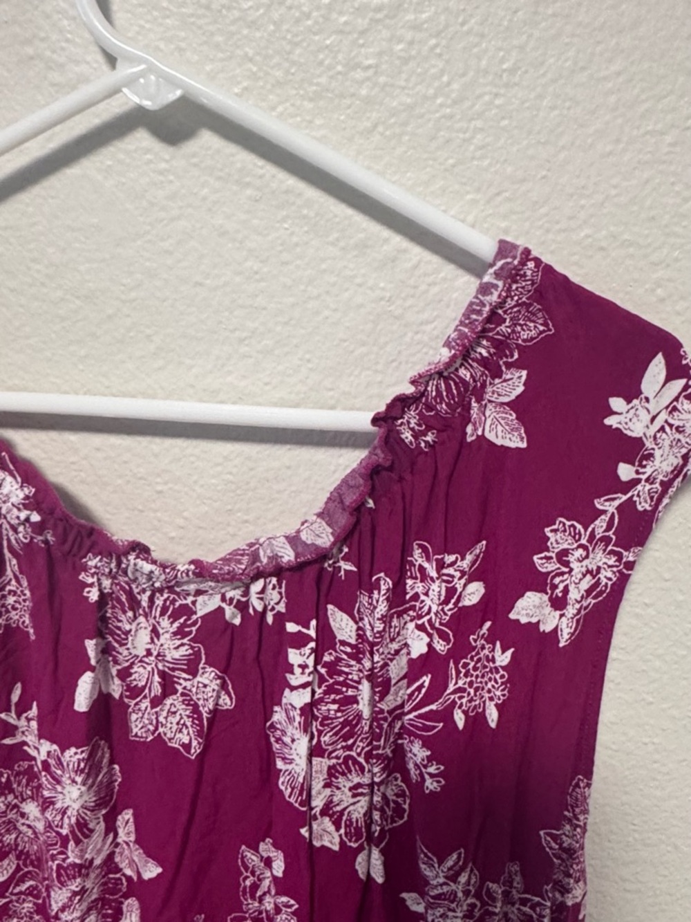 EUC torrid Berry Floral Challis Slit Maxi Dress - Size 3 - Picture 9 of 12